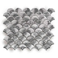 FIRED EARTH Metallic Vitreum Argentum Fan