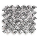 FIRED EARTH Metallic Vitreum Argentum Fan