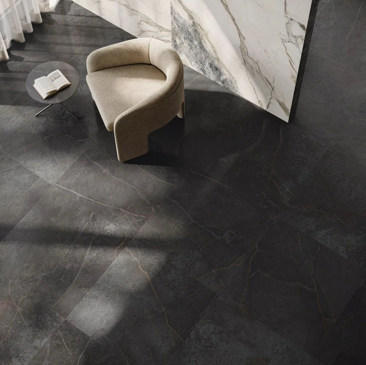 FIRED EARTH Milos Black 800mm x 800mm