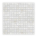 FIRED EARTH Mother of Pearl White