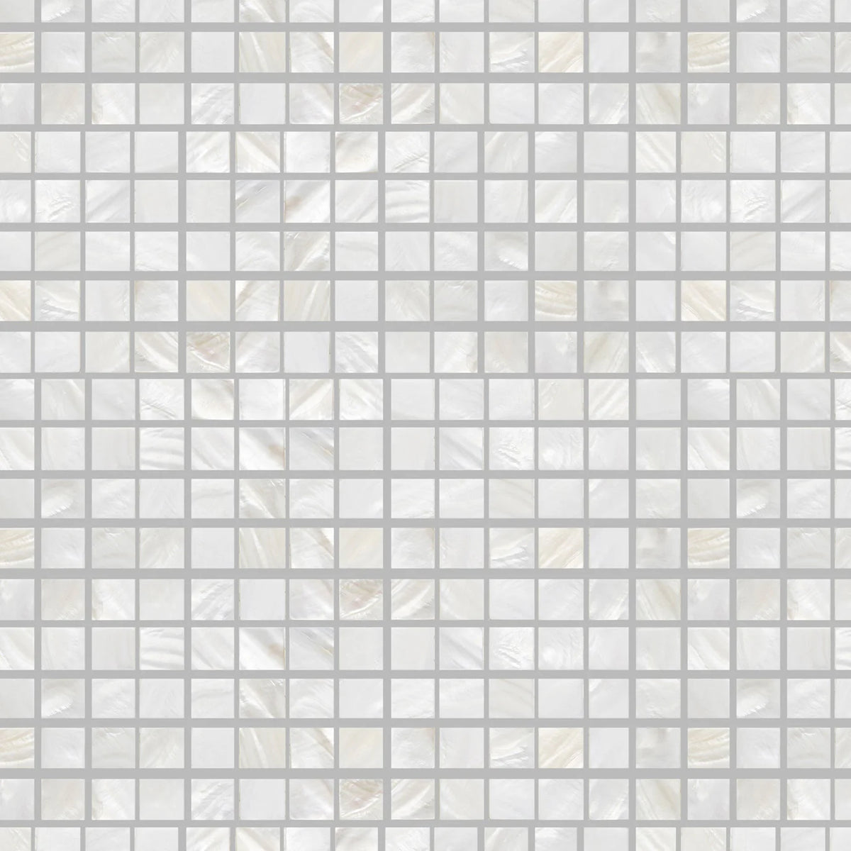 FIRED EARTH Mother of Pearl White