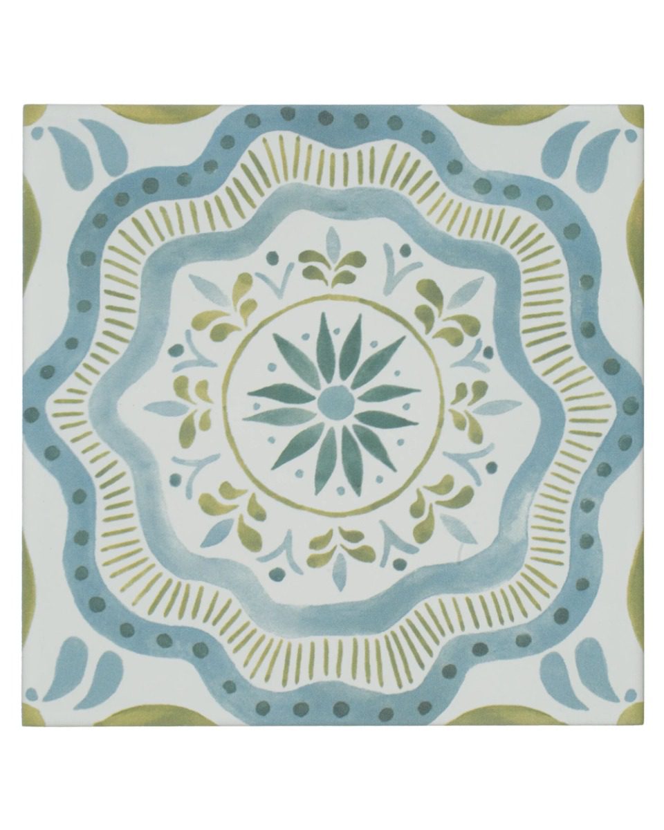 FIRED EARTH Nina Campbell Cochin Blue