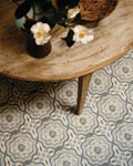 FIRED EARTH Nina Campbell Cochin Blue