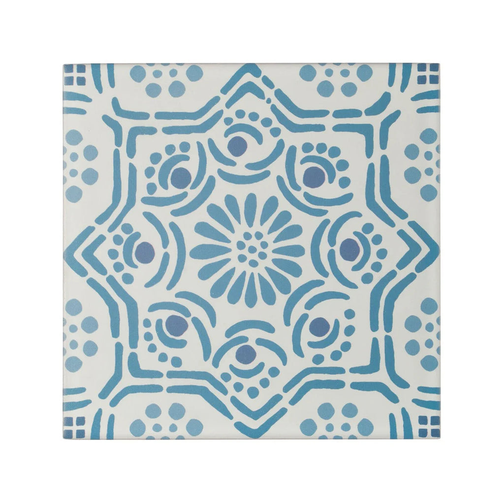 FIRED EARTH Nina Campbell Ronda Blue