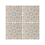 FIRED EARTH Nina Campbell Ronda Coral Aqua