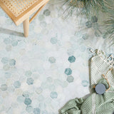 FIRED EARTH North Haven Hexagon Mosaic