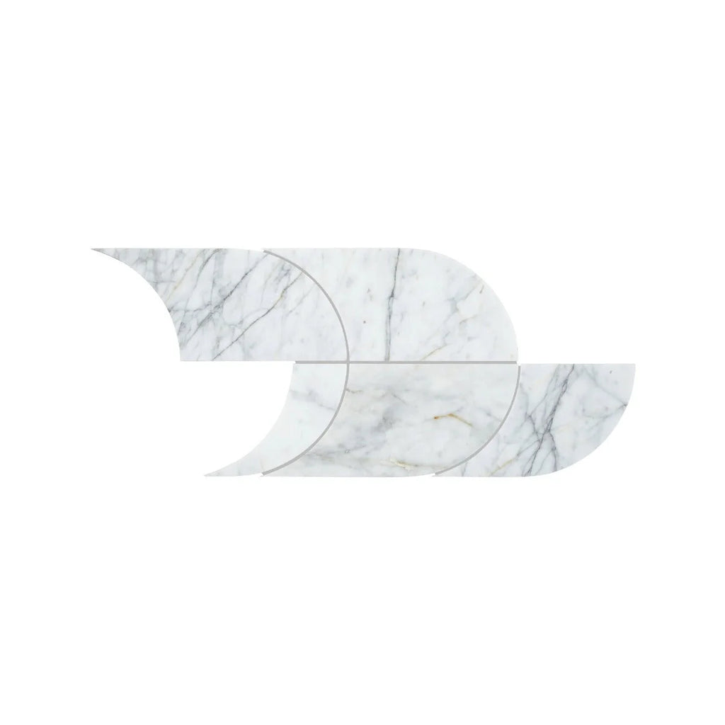 FIRED EARTH Ottimo Curve Mosaic