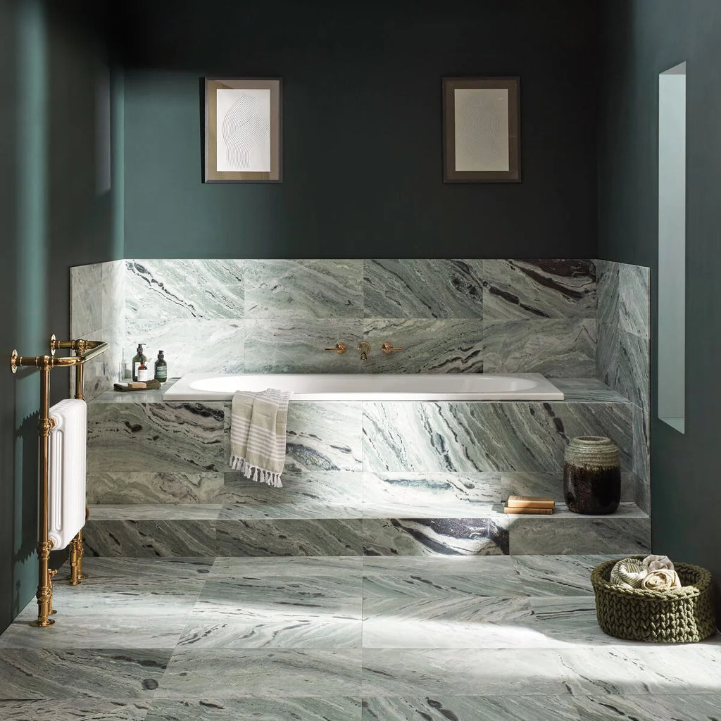 FIRED EARTH Seaspray Green Jewel Mosaic