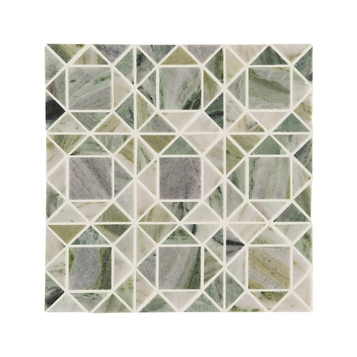FIRED EARTH Seaspray Green Jewel Mosaic