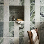 FIRED EARTH SeaSpray Green Marble