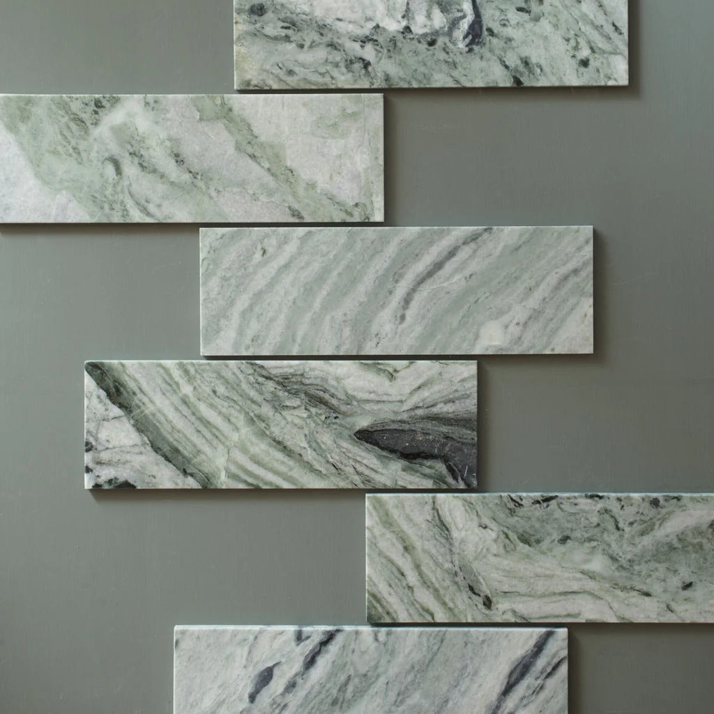 FIRED EARTH SeaSpray Green Marble