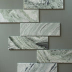 FIRED EARTH SeaSpray Green Marble