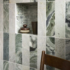 FIRED EARTH SeaSpray Green Marble