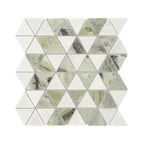 FIRED EARTH SeaSpray Triangles Mosaic