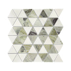 FIRED EARTH SeaSpray Triangles Mosaic