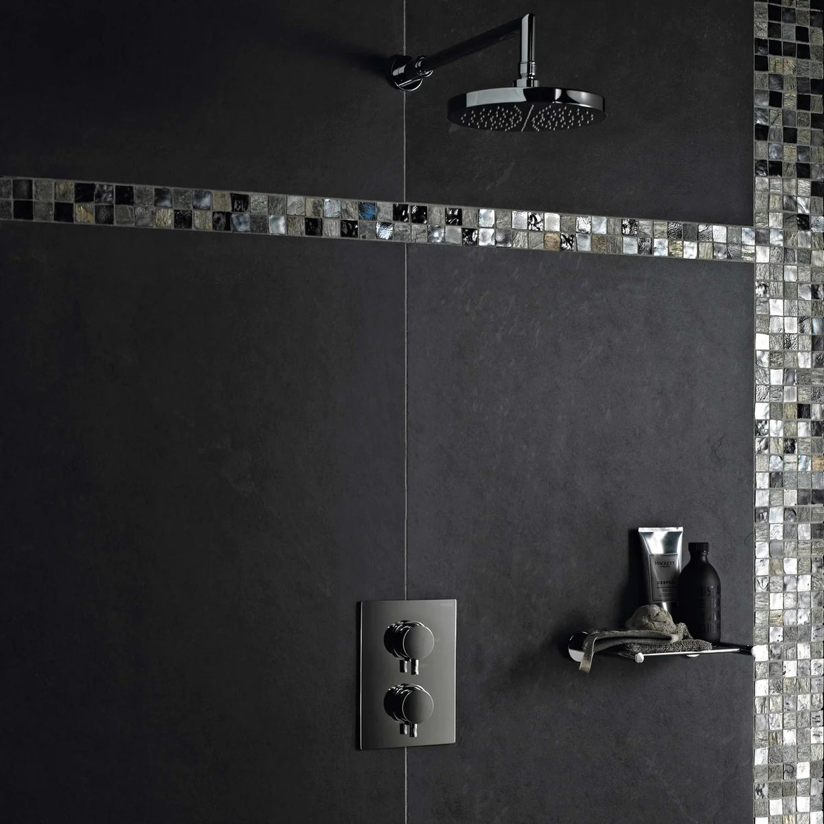 FIRED EARTH Urban Slate 400mm x 200mm Black Grey