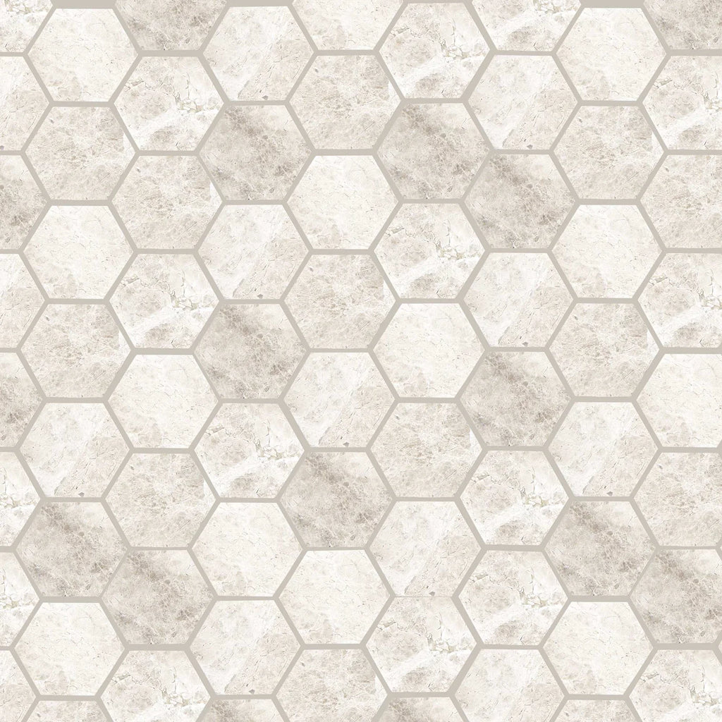 FIRED EARTH Westhampton Hexagon Mosaic Honed