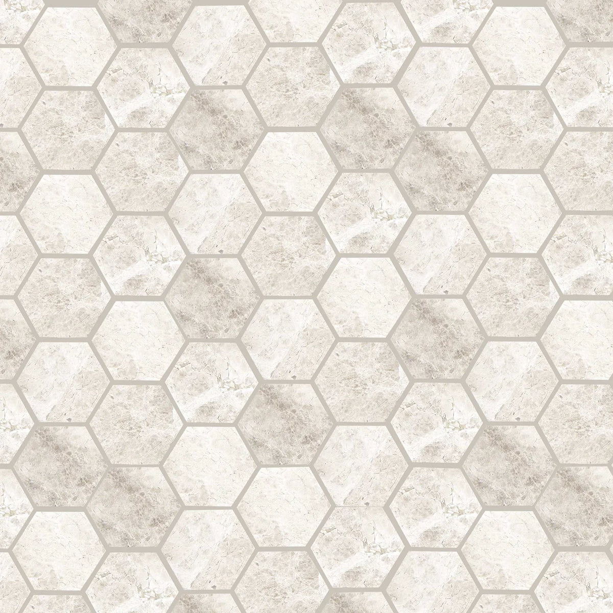 FIRED EARTH Westhampton Hexagon Mosaic Honed