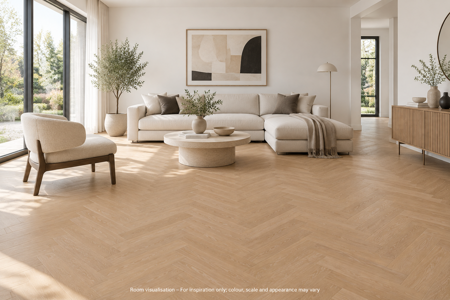 Karndean Art Select Golden Artisan Oak - SM in Living room