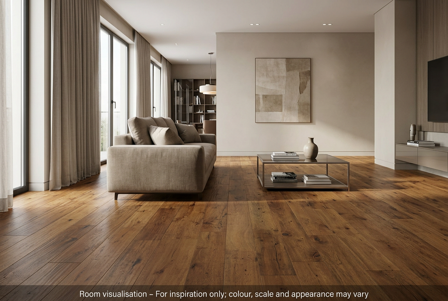 Karndean Art Select Oak Premier Dawn Oak in Living room