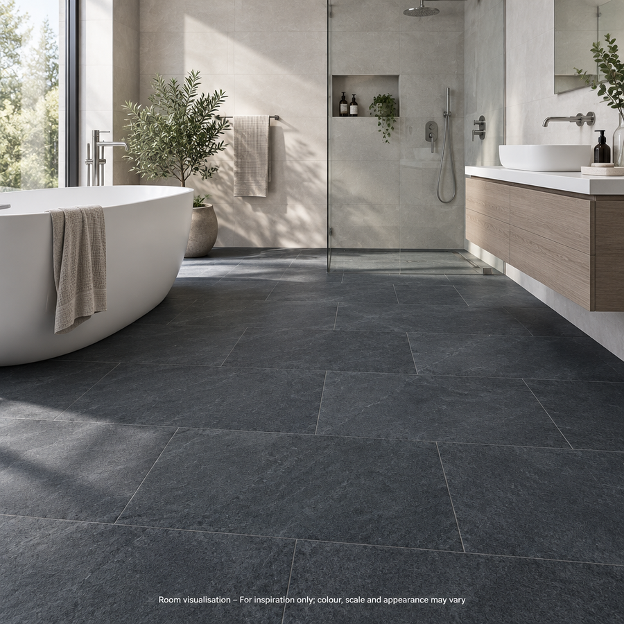 Karndean Art Select Lago Quartzite in Bathroom