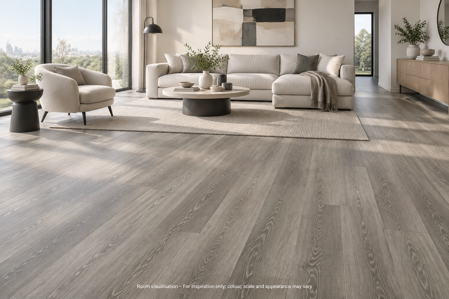 Karndean Art Select Limed Silk Oak in Living room