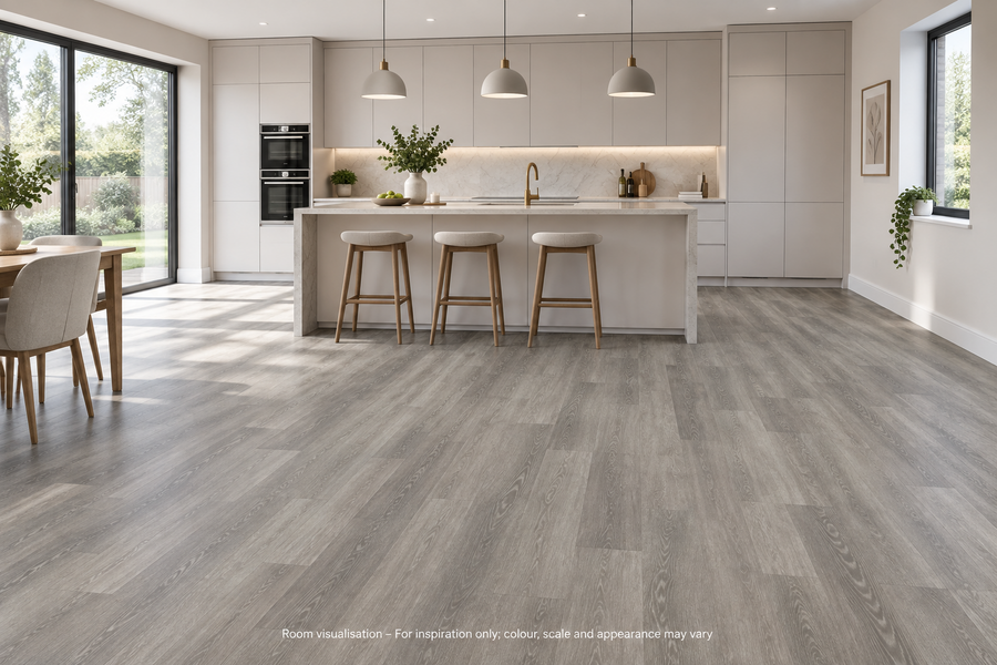 Karndean Art Select Limed Silk Oak in Kitchen