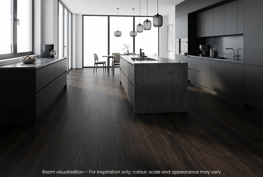 Karndean Art Select Oak Premier Midnight Oak in Kitchen