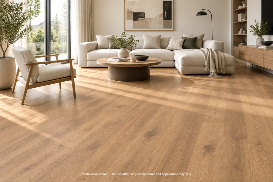 Karndean Art Select Natural Oak in Living room
