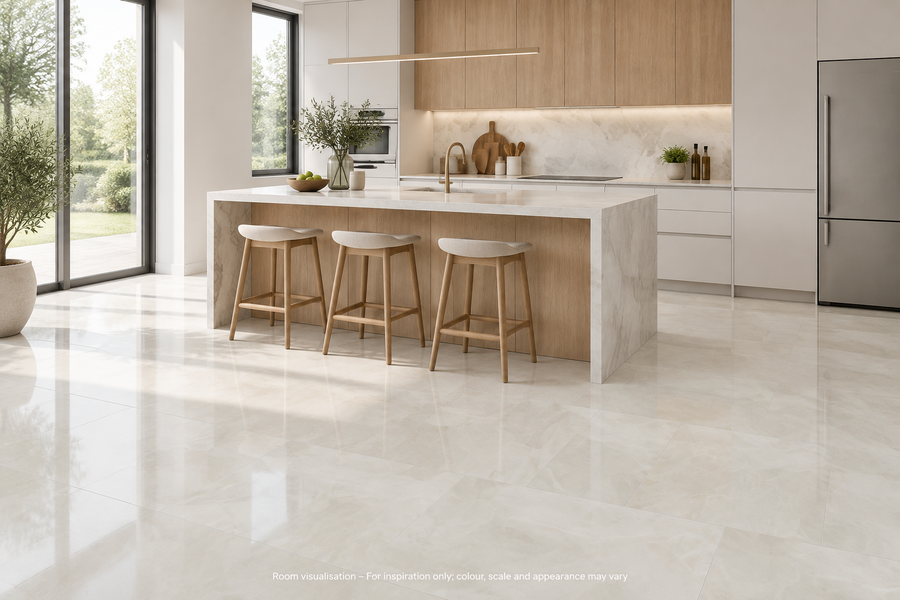 Karndean Art Select Pearl Onyx in Kitchen