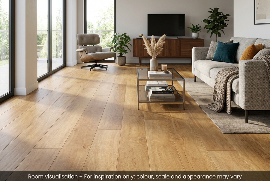 Karndean Art Select Oak Royale Spring Oak in Living room