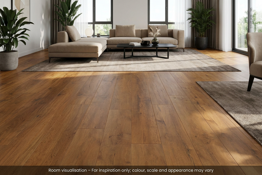 Karndean Art Select Oak Royale Summer Oak in Living room