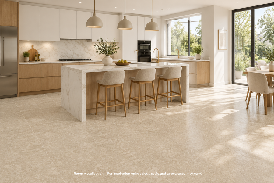 Karndean Art Select Sabbia Ceppo in Kitchen
