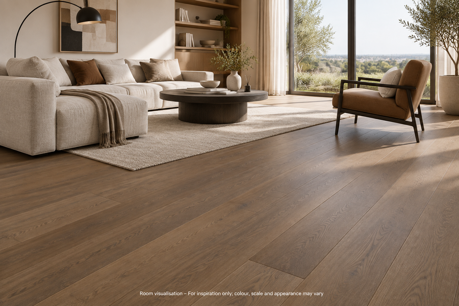 Karndean Art Select Serrano Oak in Living room
