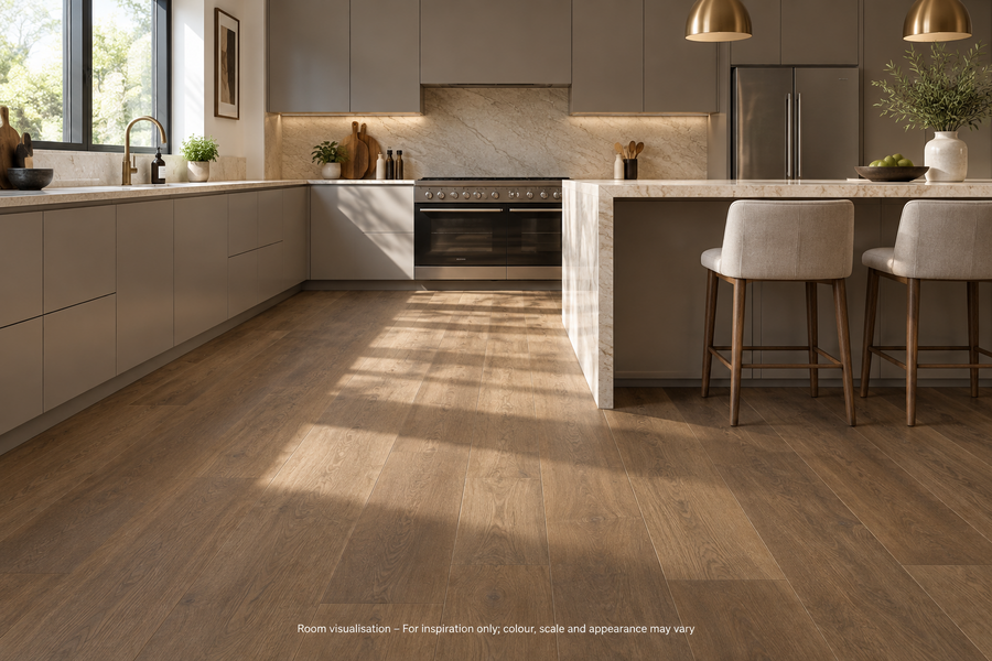 Karndean Art Select Serrano Oak in Kitchen