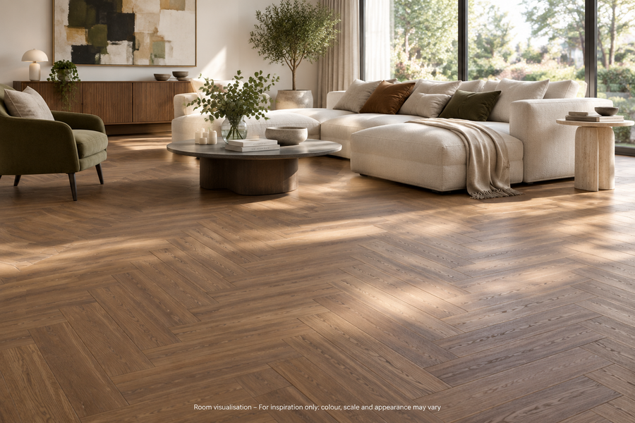 Karndean Art Select Serrano Oak - SM in Living room