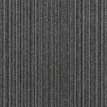 Burmatex Go To Coal Grey Stripe Carpet Tiles