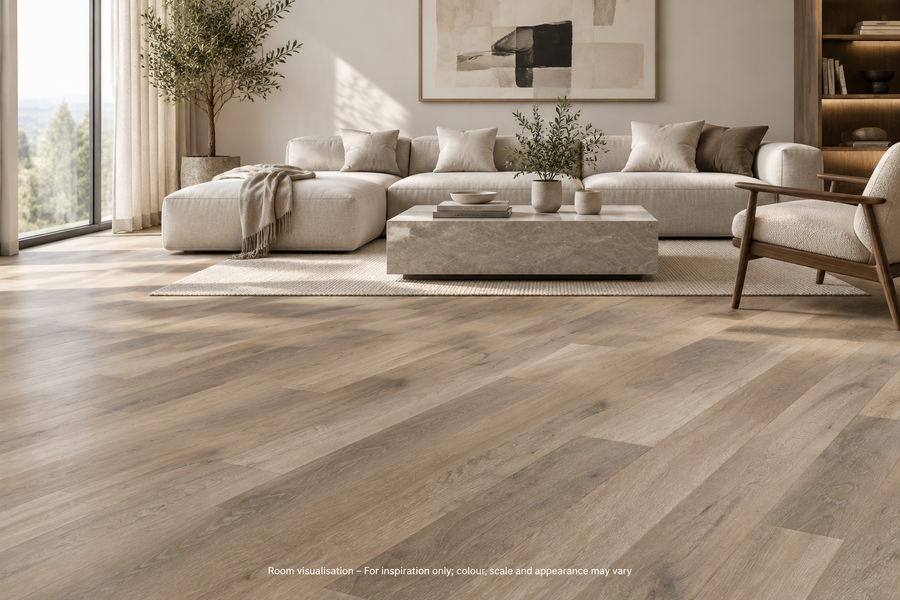 Karndean Art Select Tolsford Ash in Living room