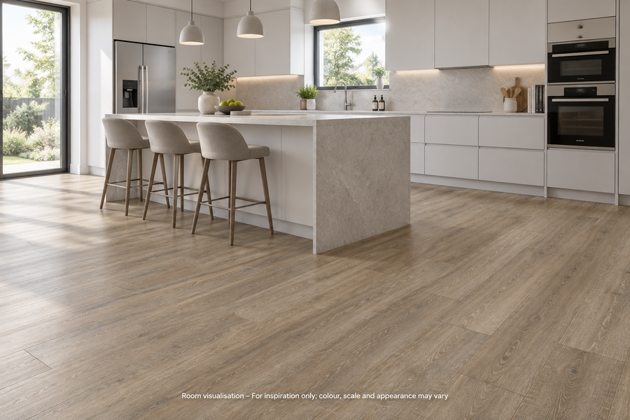 Karndean Art Select Tweed Oak in Kitchen