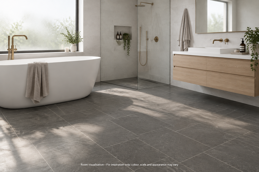 Karndean Art Select Verona Quartzite in Bathroom