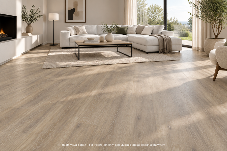 Karndean Van Gogh Baltic Washed Oak in Living room