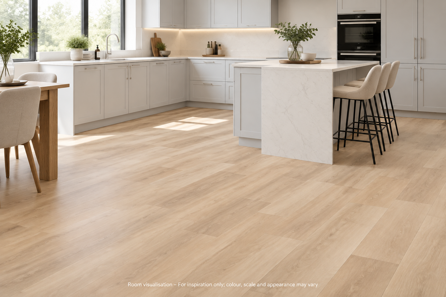 Karndean Van Gogh Warm Ash in Kitchen