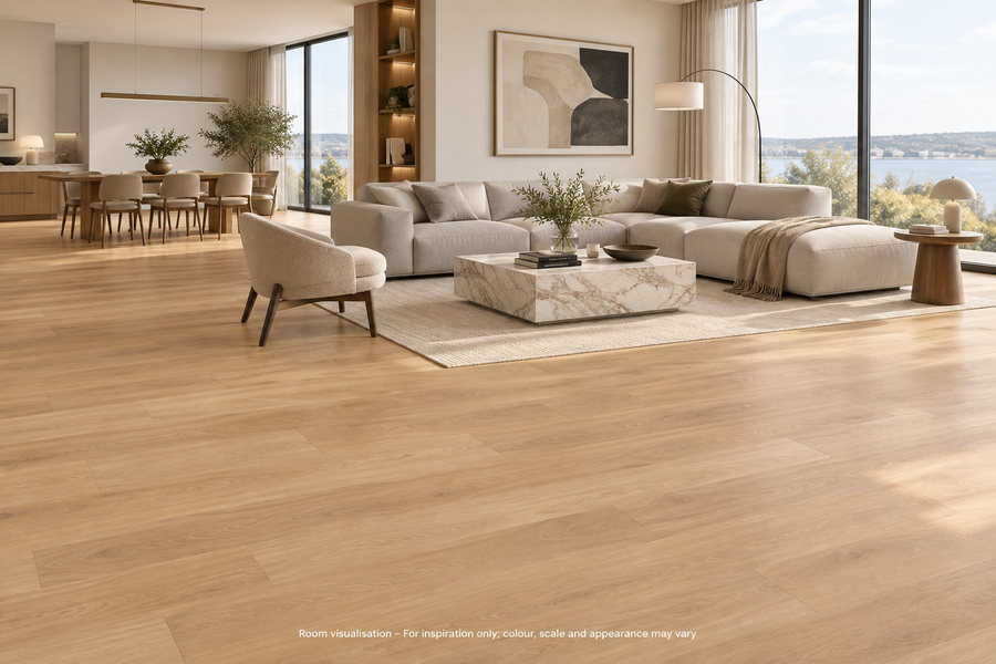 Karndean Van Gogh Warm Ash in Living room