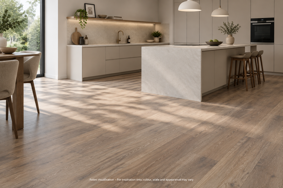 Karndean Van Gogh Baltic Mistral Oak in Kitchen