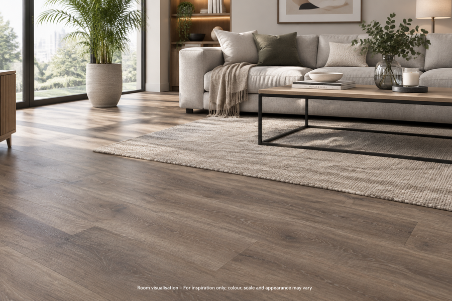 Karndean Van Gogh Baltic Mistral Oak in Living room