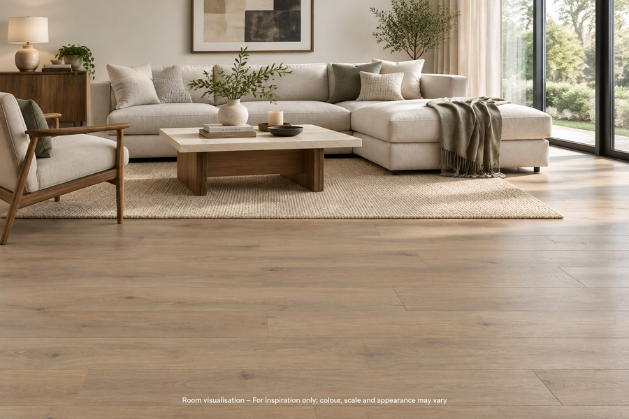 Karndean Van Gogh Canadian Urban Oak in Living room