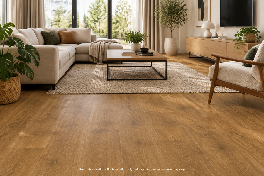 Karndean Van Gogh Glenmore Oak in Living room