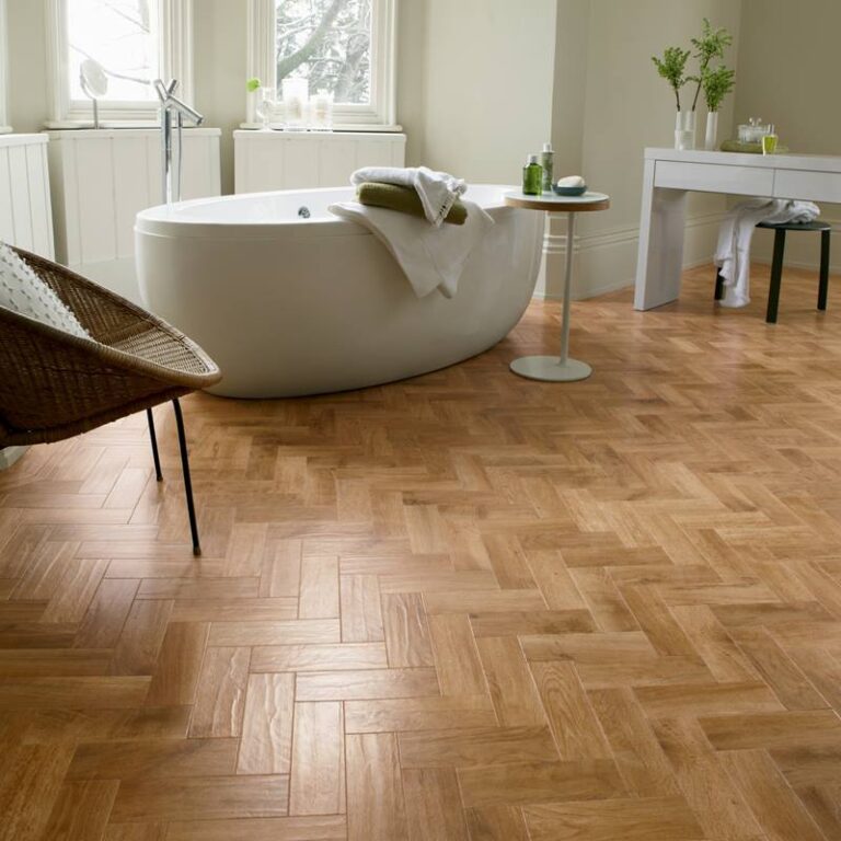 Karndean Art Select Parquet Blond Oak