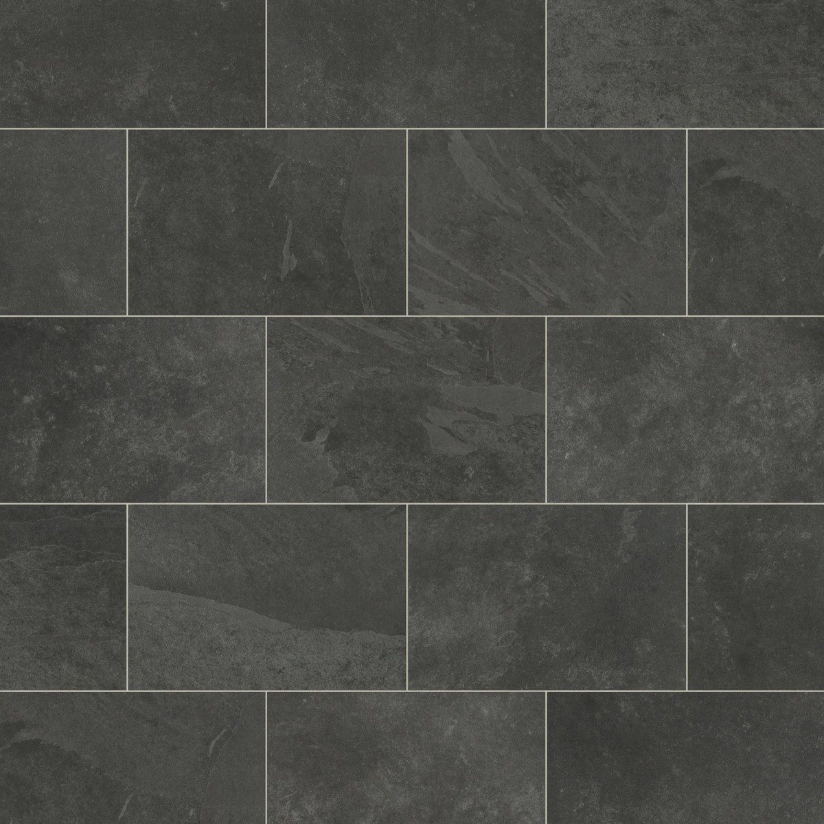 Karndean Knight Tile Black Riven Slate – Teka Flooring