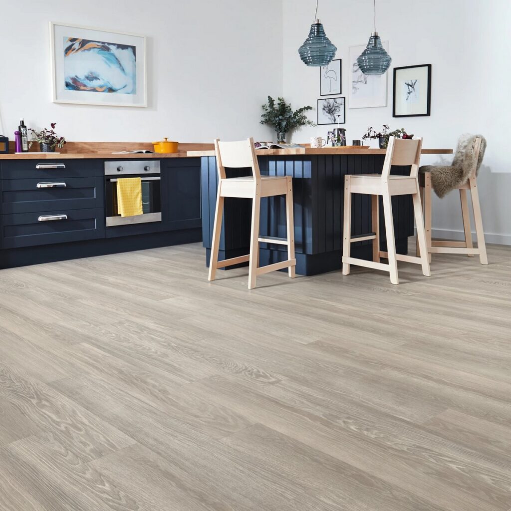 Karndean Knight Tile Rigid Core Grey Limed Oak – Teka Flooring